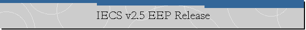 IECS v2.5 EEP Release