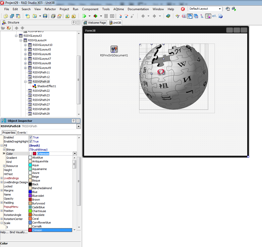 Generate and Edit FMX Controls for your SVG